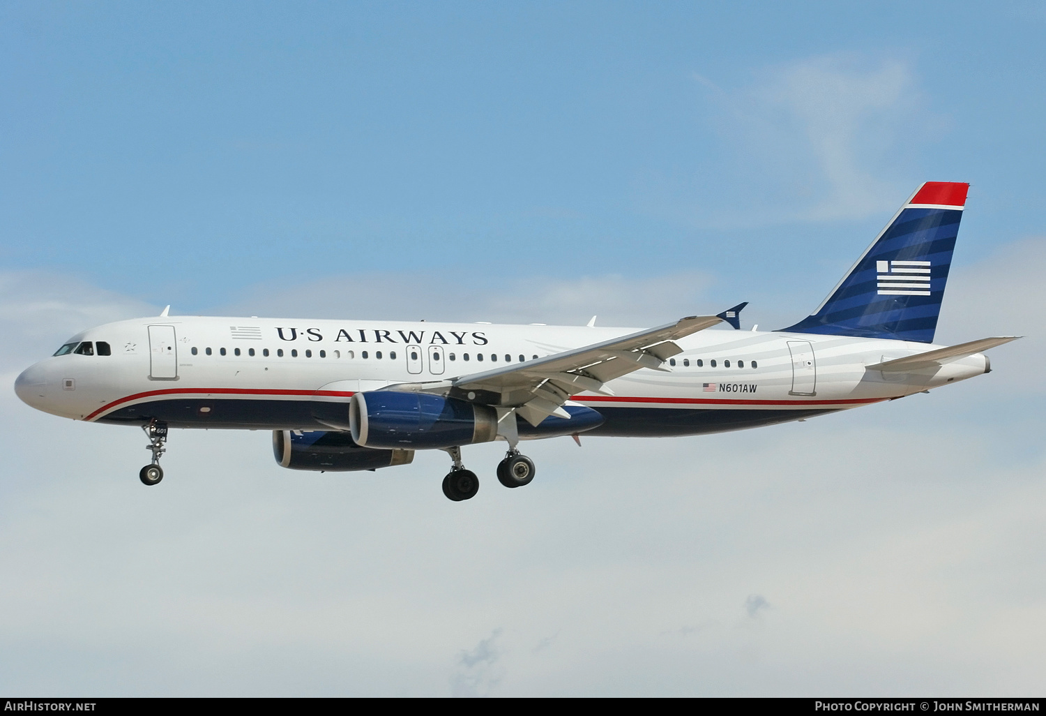 Aircraft Photo of N601AW | Airbus A320-232 | US Airways | AirHistory.net #216752