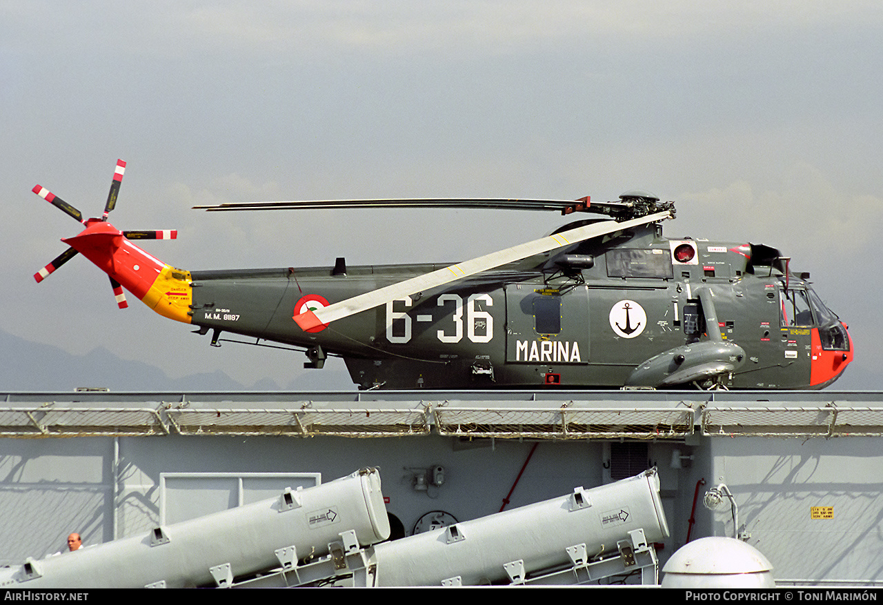 Aircraft Photo of MM81187 | Agusta SH-3D/H Sea King (AS-61) | Italy - Navy | AirHistory.net #216754