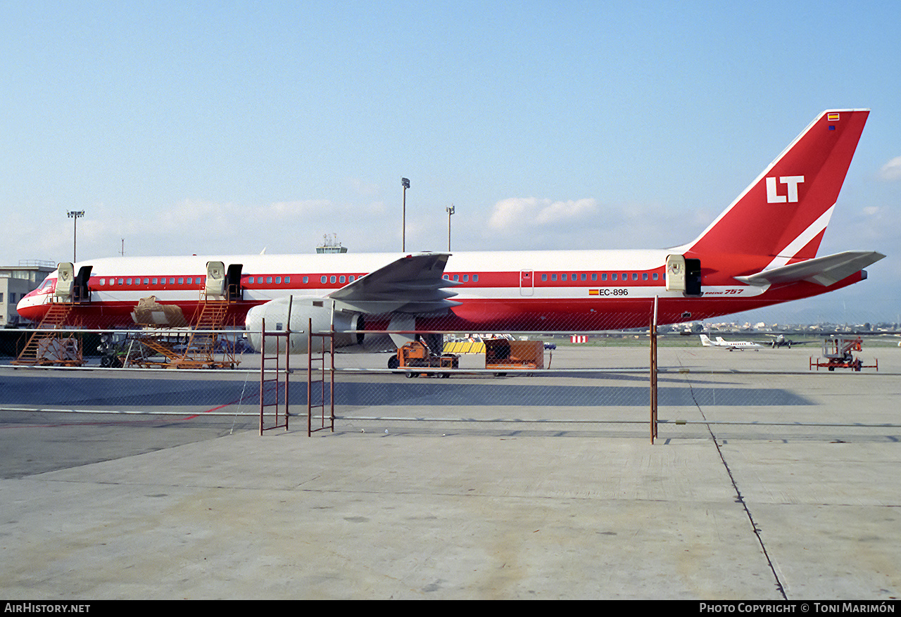 Aircraft Photo of EC-896 | Boeing 757-225 | LTE International Airways | AirHistory.net #216757