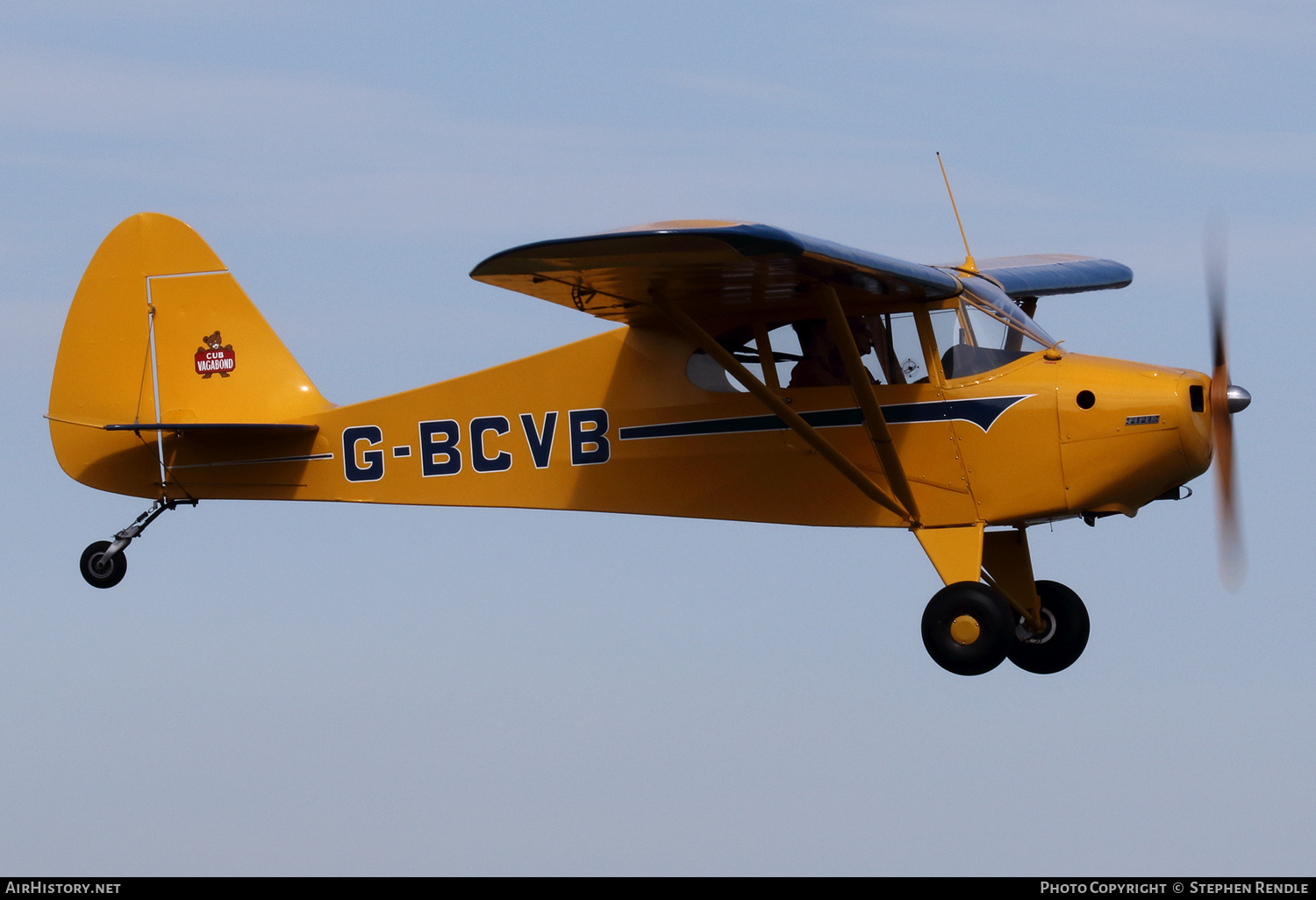 Aircraft Photo of G-BCVB | Piper PA-17 Vagabond | AirHistory.net #216762