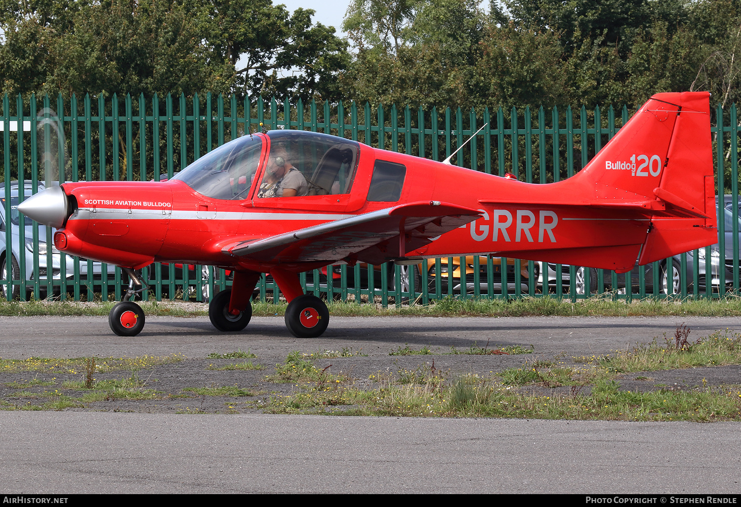 Aircraft Photo of G-GRRR | Scottish Aviation Bulldog 120/122 | AirHistory.net #216776