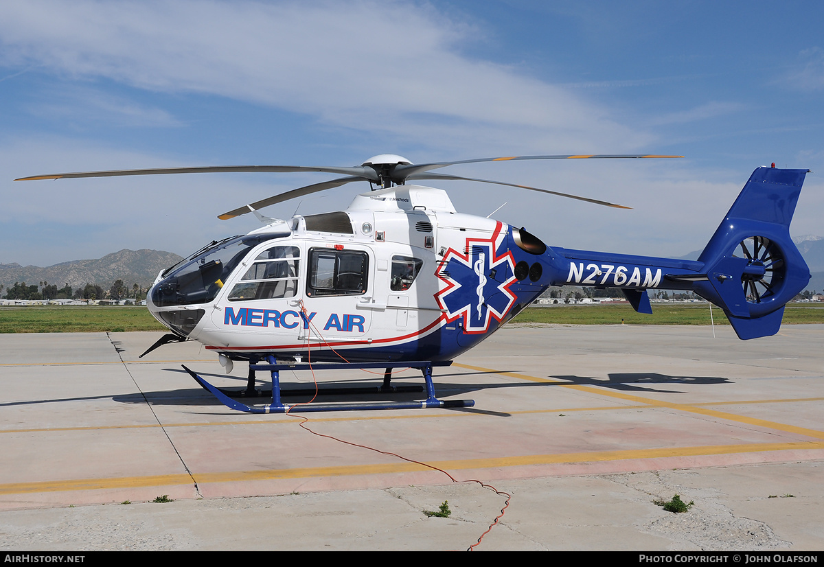 Aircraft Photo of N276AM | Eurocopter EC-135P-2+ | Mercy Air | AirHistory.net #216786