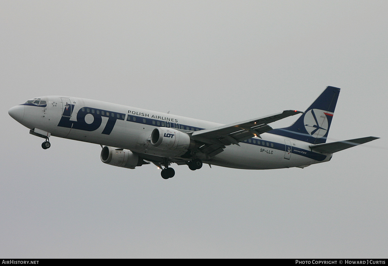 Aircraft Photo of SP-LLC | Boeing 737-45D | LOT Polish Airlines - Polskie Linie Lotnicze | AirHistory.net #216795