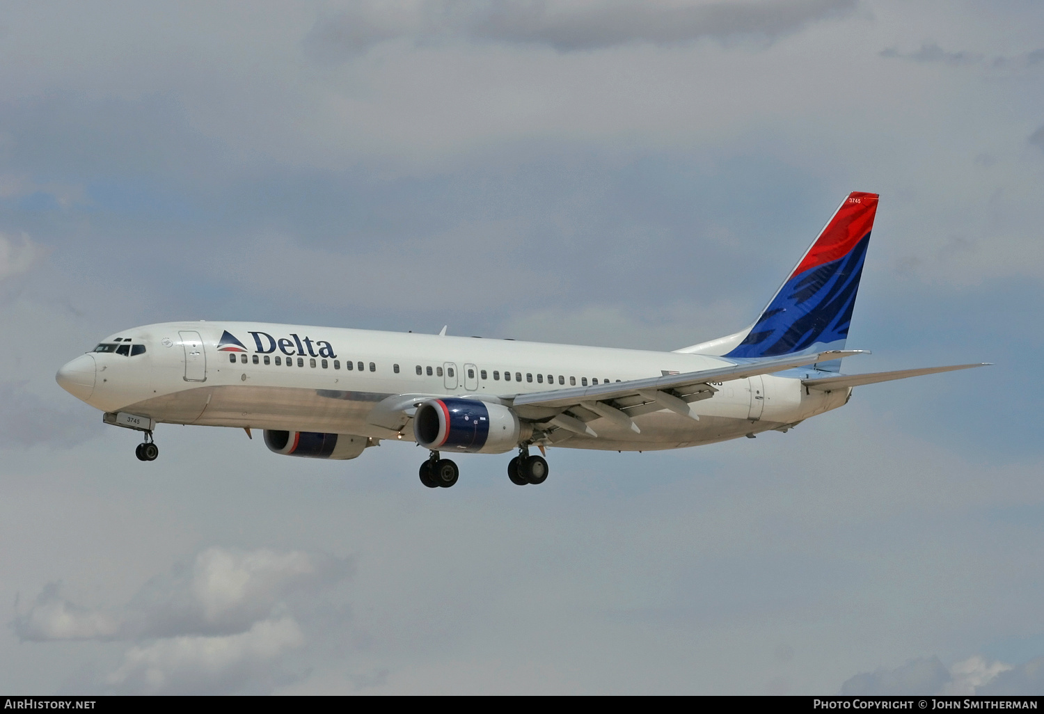 Aircraft Photo of N3745B | Boeing 737-832 | Delta Air Lines | AirHistory.net #216799