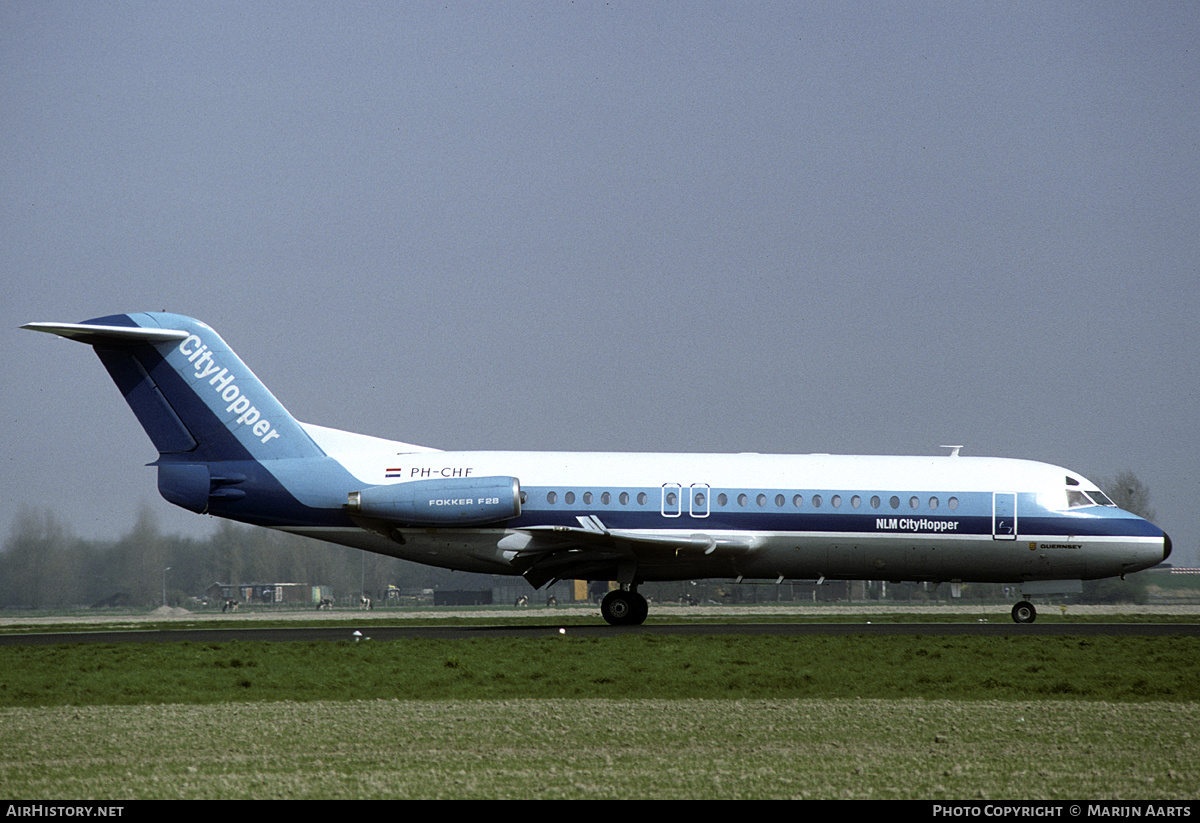 Aircraft Photo of PH-CHF | Fokker F28-4000 Fellowship | NLM Cityhopper | AirHistory.net #216801
