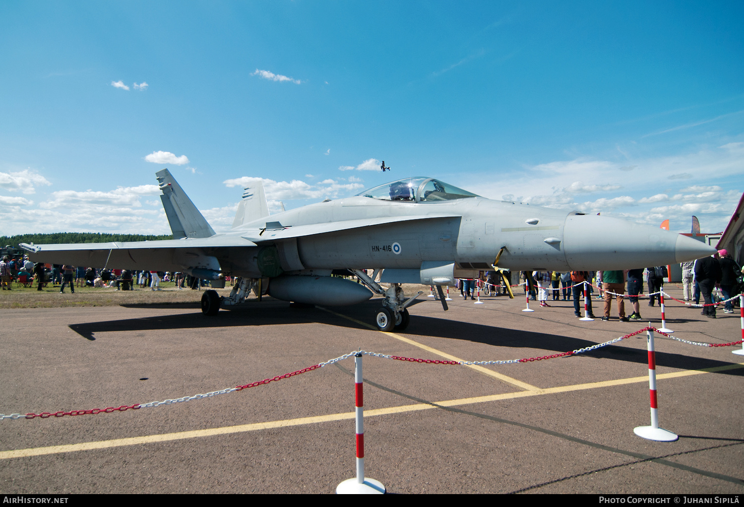 Aircraft Photo of HN-416 | McDonnell Douglas F/A-18C Hornet | Finland - Air Force | AirHistory.net #216803