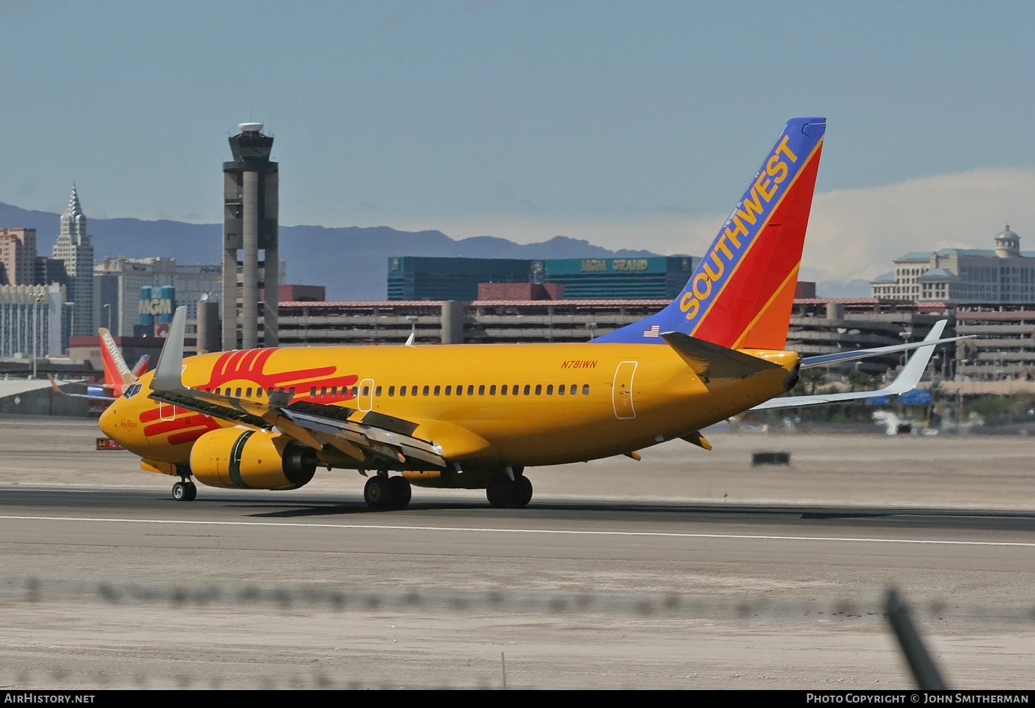 Aircraft Photo of N781WN | Boeing 737-7H4 | Southwest Airlines | AirHistory.net #216812