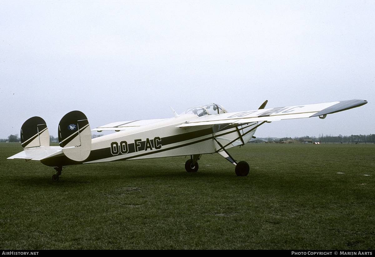 Aircraft Photo of OO-FAC | Nord NC.858S | AirHistory.net #216814