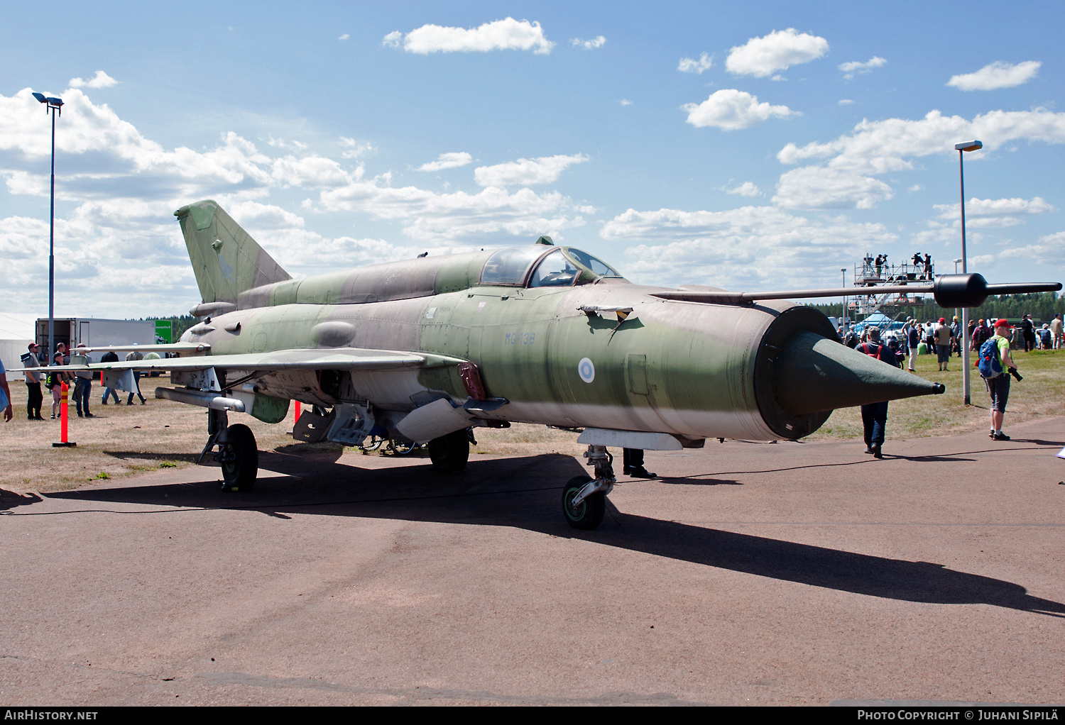 Aircraft Photo of MG-138 | Mikoyan-Gurevich MiG-21bis | Finland - Air Force | AirHistory.net #216816