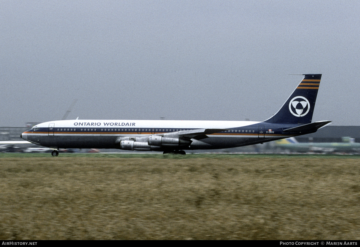 Aircraft Photo of C-GRYO | Boeing 707-351C | Ontario Worldair | AirHistory.net #216829