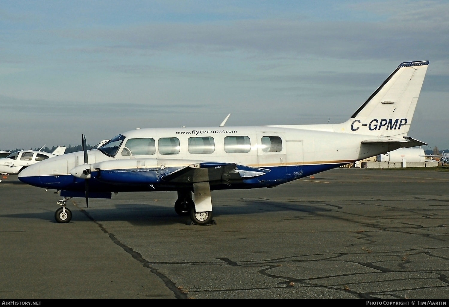 Aircraft Photo of C-GPMP | Piper PA-31-350 Navajo Chieftain | Orca Air | AirHistory.net #216838