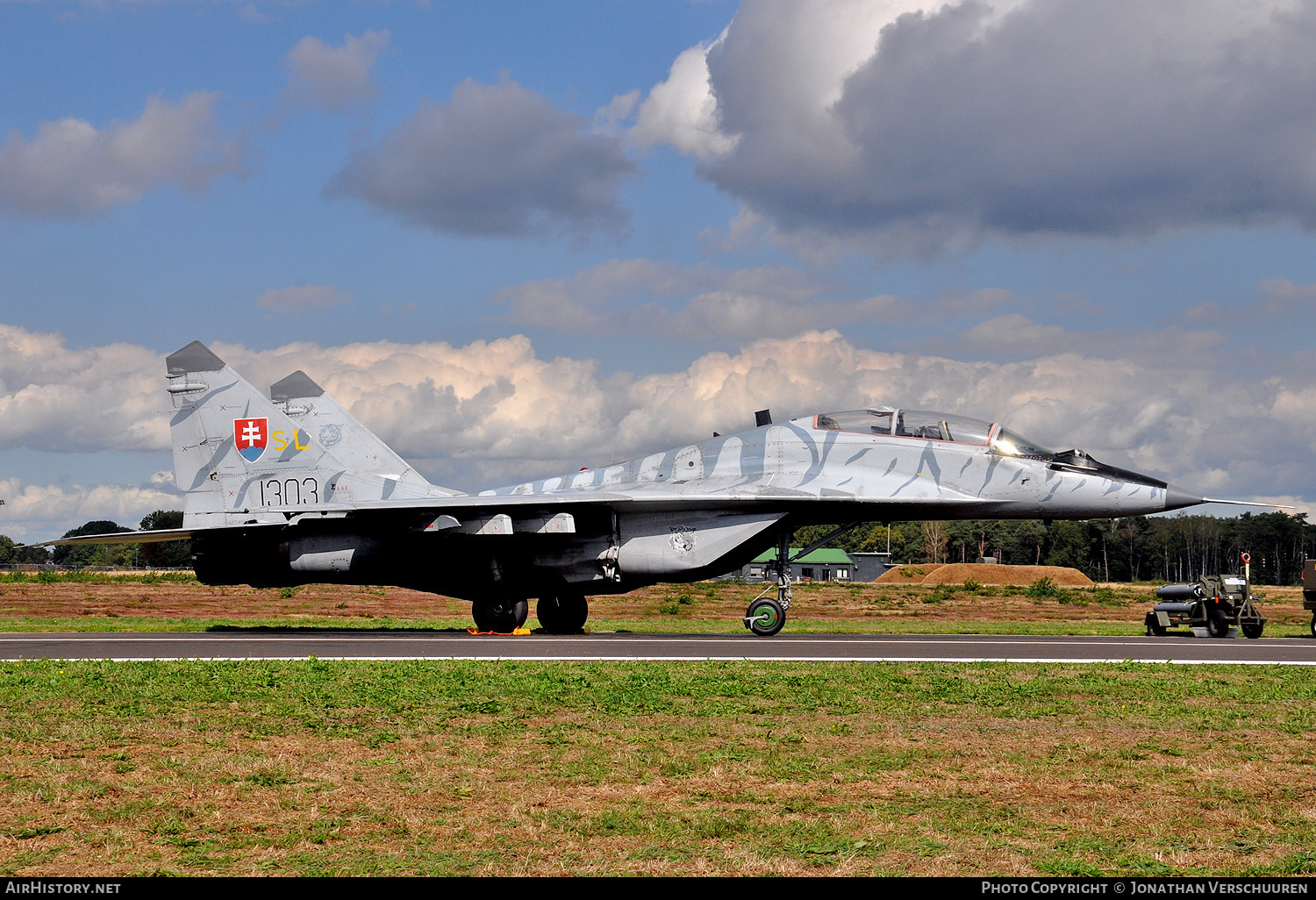 Aircraft Photo of 1303 | Mikoyan-Gurevich MiG-29UBS (9-51) | Slovakia - Air Force | AirHistory.net #216853
