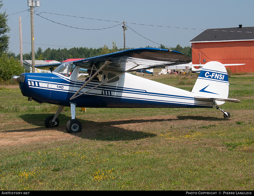 Aircraft Photo of C-FNSI | Cessna 140 | AirHistory.net #216874
