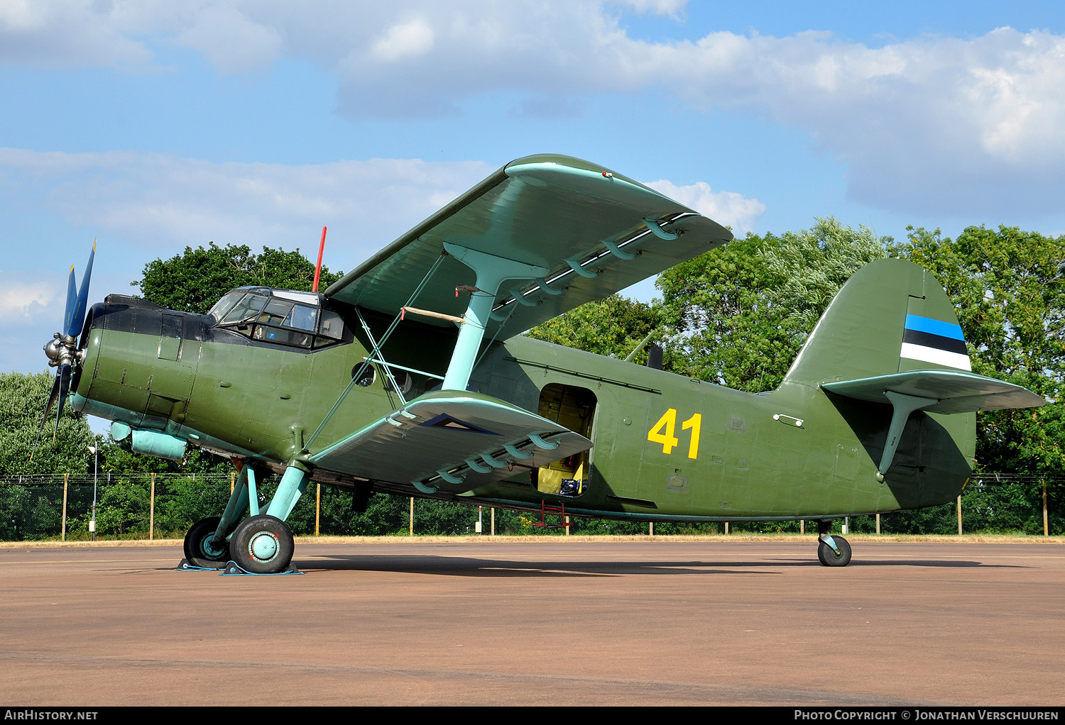 Aircraft Photo of 41 yellow | Antonov An-2 | Estonia - Air Force | AirHistory.net #216886