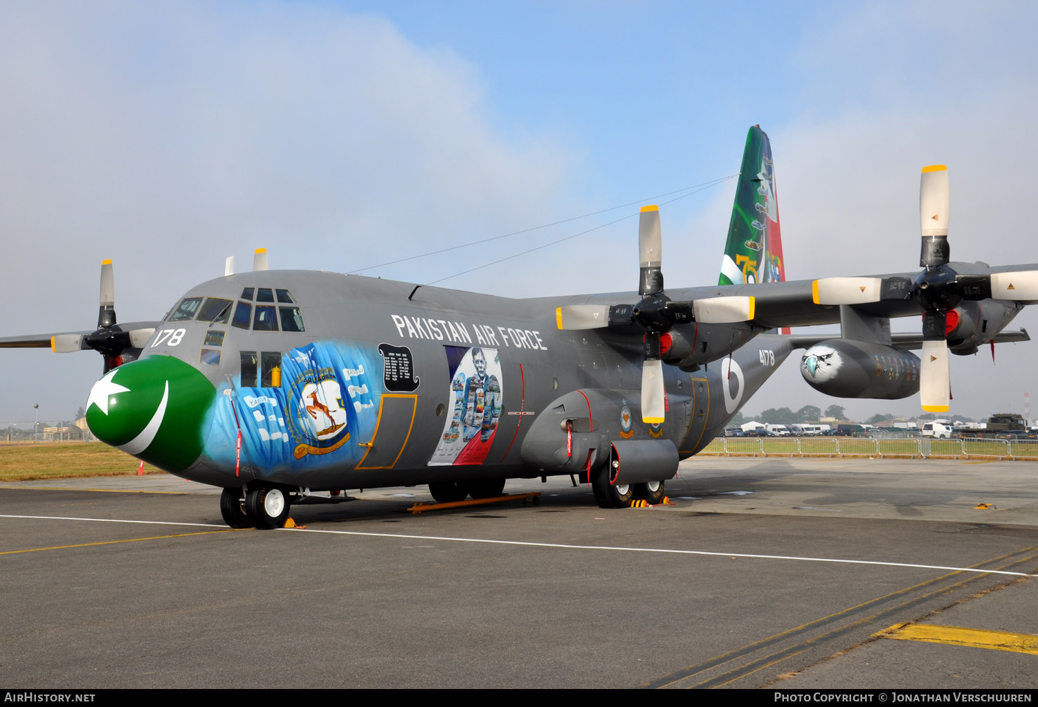 Aircraft Photo of 4178 | Lockheed C-130E Hercules (L-382) | Pakistan - Air Force | AirHistory.net #216891