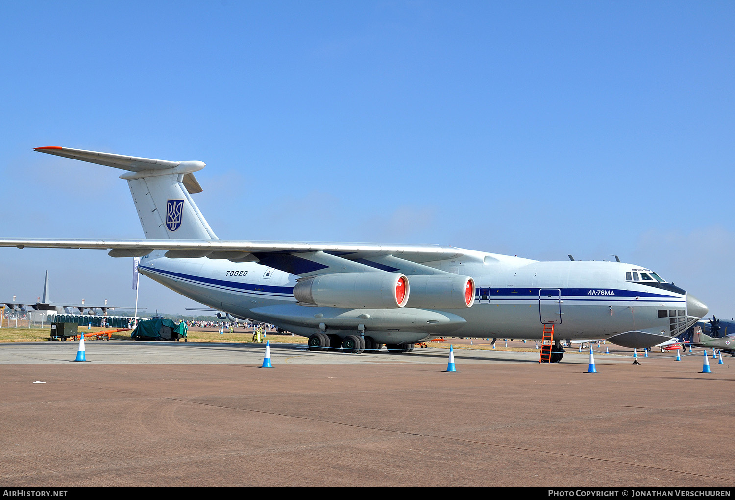 Aircraft Photo of 78820 | Ilyushin Il-76MD | Ukraine - Air Force | AirHistory.net #216892