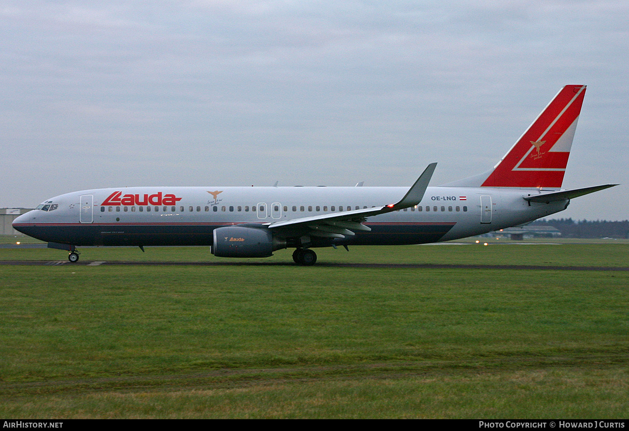 Aircraft Photo of OE-LNQ | Boeing 737-8Z9 | Lauda Air | AirHistory.net #216895