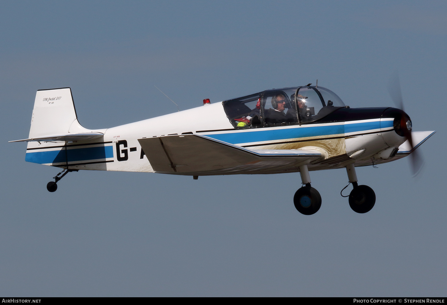 Aircraft Photo of G-AXCG | SAN Jodel D-117 | AirHistory.net #216911
