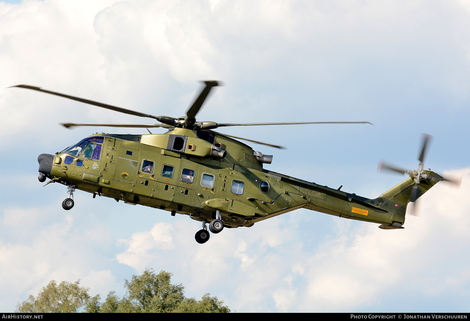 Aircraft Photo of M-502 | AgustaWestland EH101-512 Merlin Joint Supporter | Denmark - Air Force | AirHistory.net #216913