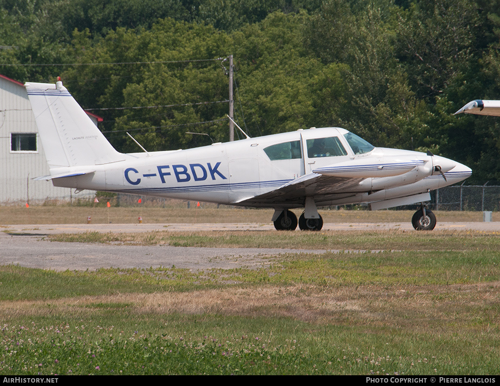 Aircraft Photo of C-FBDK | Piper PA-30-160 Twin Comanche | AirHistory.net #216919