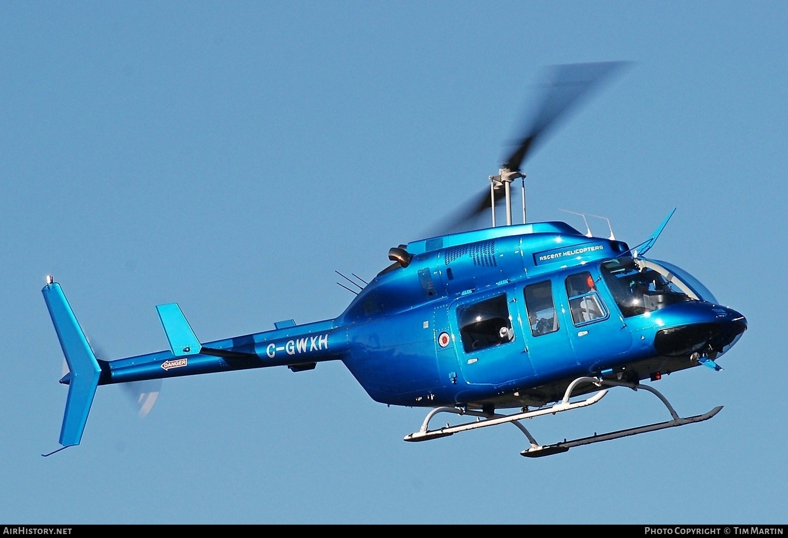 Aircraft Photo of C-GWXH | Bell 206L-4 LongRanger IV | Ascent Helicopters | AirHistory.net #216921