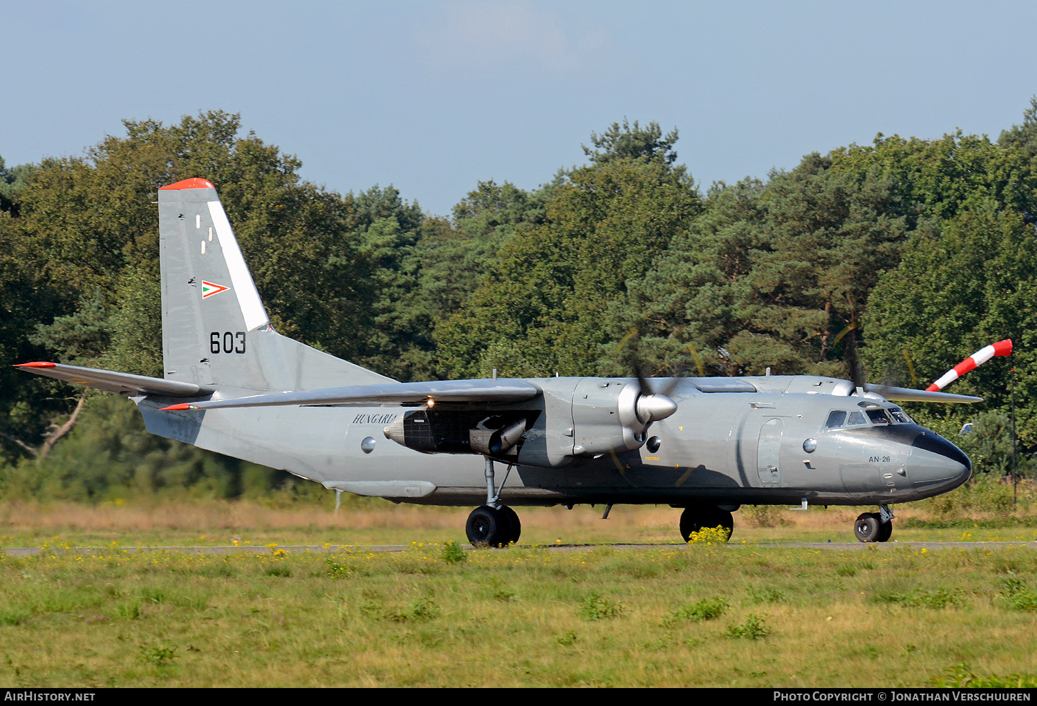 Aircraft Photo of 603 | Antonov An-26 | Hungary - Air Force | AirHistory.net #216924