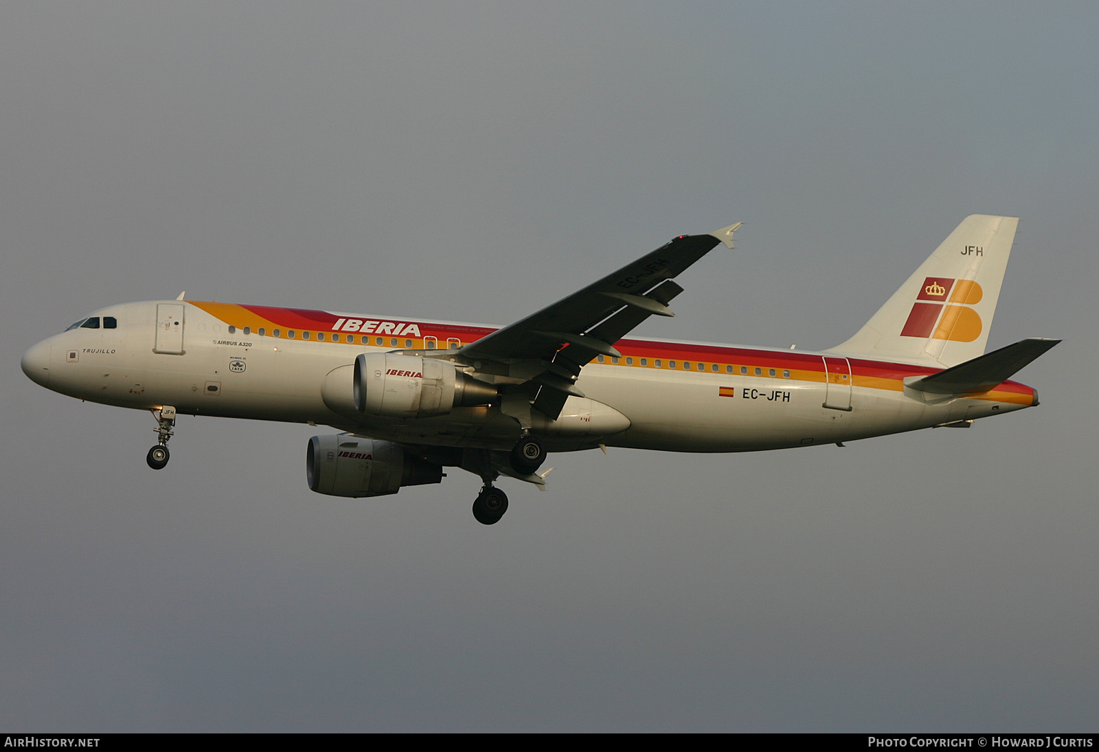 Aircraft Photo of EC-JFH | Airbus A320-214 | Iberia | AirHistory.net #216927