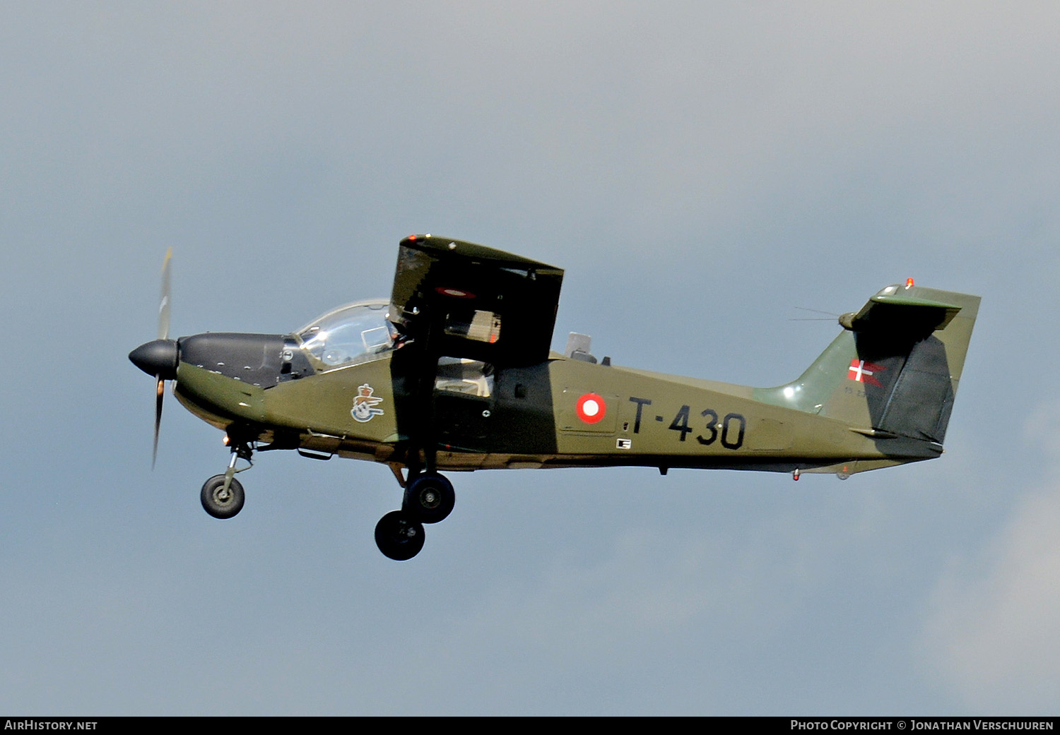 Aircraft Photo of T-430 | Saab T-17 Supporter | Denmark - Air Force | AirHistory.net #216930