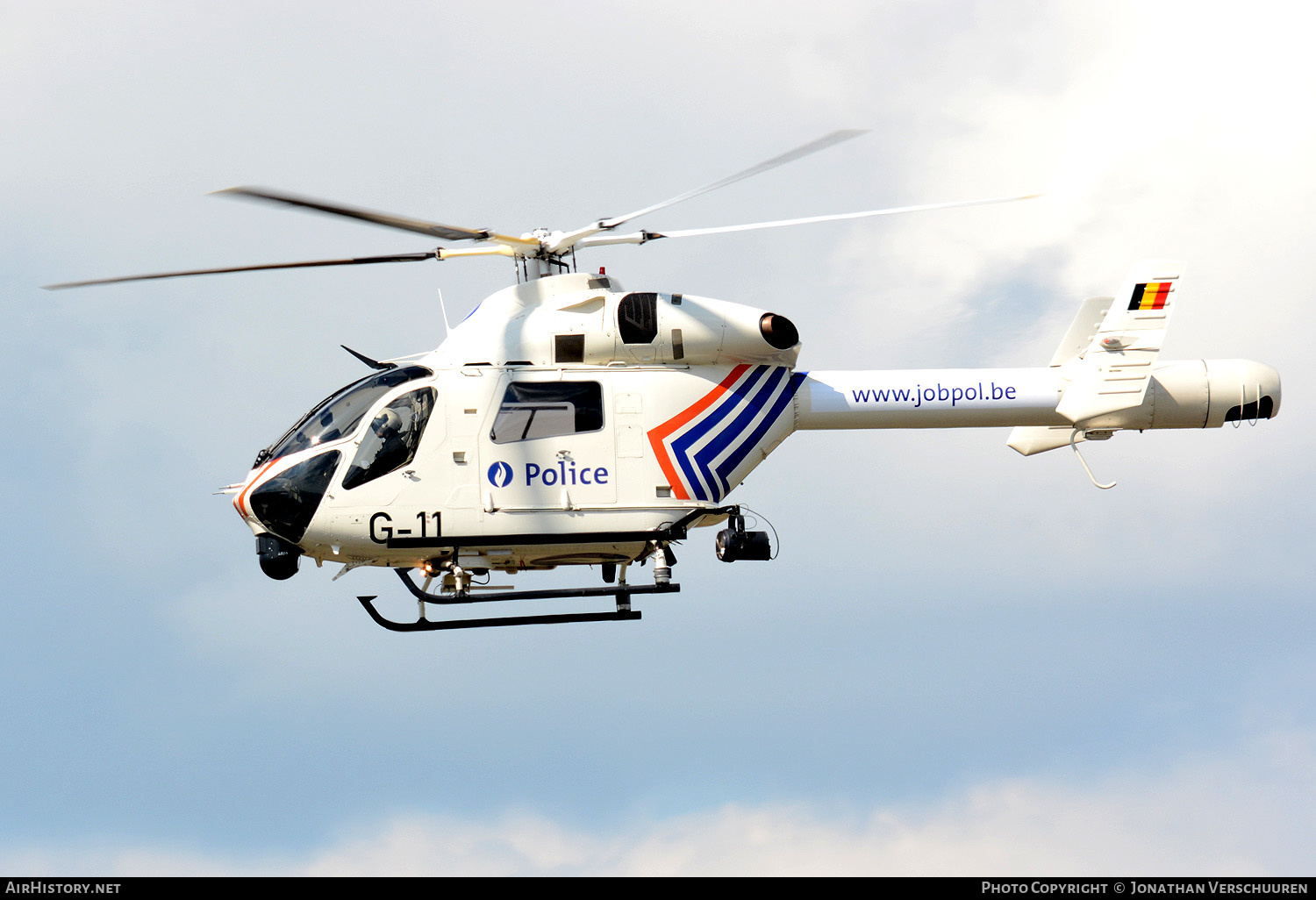 Aircraft Photo of G-11 | McDonnell Douglas MD-902 Explorer | Belgium - Politie/Police | AirHistory.net #216933