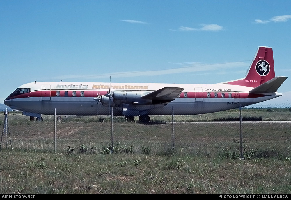 Aircraft Photo of G-AXNT | Vickers 952 Vanguard | Invicta International Airlines | AirHistory.net #216945