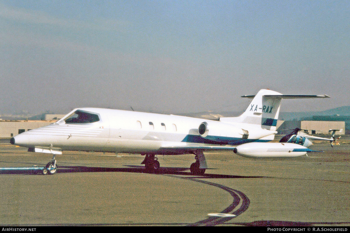 Aircraft Photo of XA-RAX | Gates Learjet 25D | AirHistory.net #216961