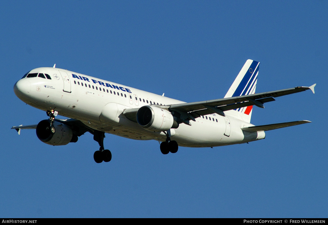 Aircraft Photo of F-GHQH | Airbus A320-211 | Air France | AirHistory.net #216963