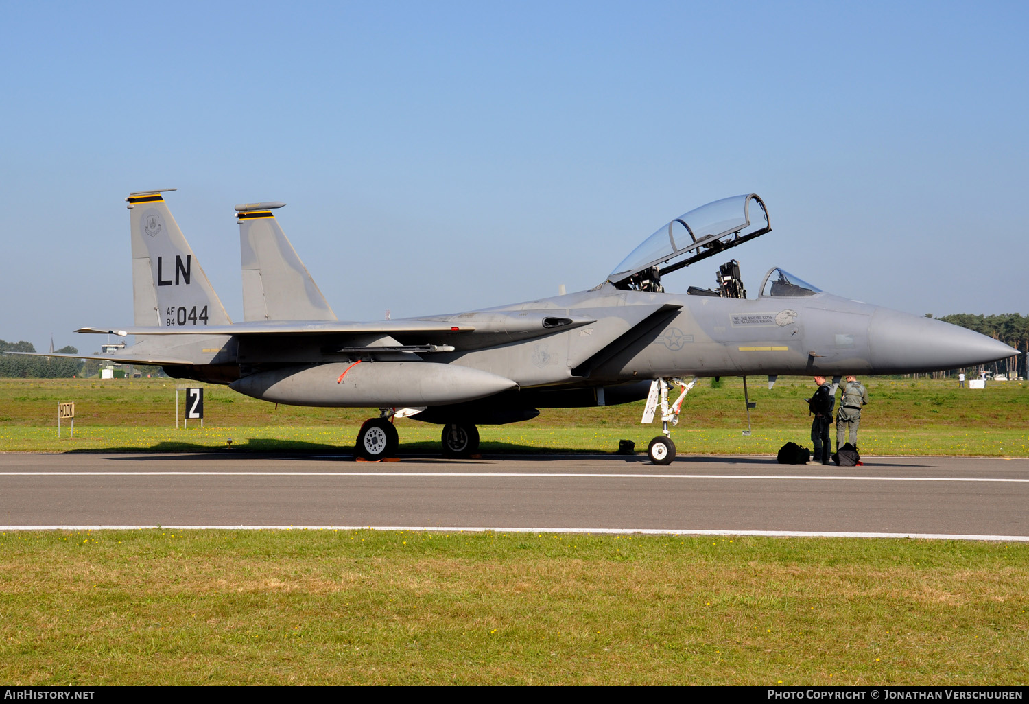 Aircraft Photo of 84-0044 / AF84-044 | McDonnell Douglas F-15D Eagle | USA - Air Force | AirHistory.net #216968