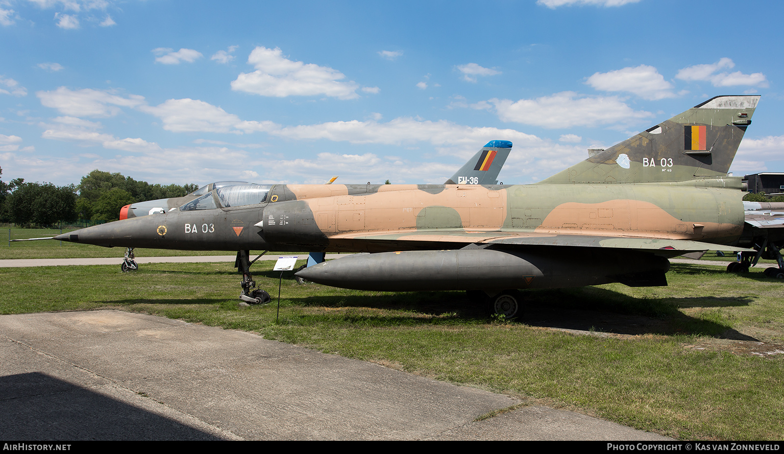 Aircraft Photo of BA03 | Dassault Mirage 5BA | Belgium - Air Force | AirHistory.net #216981
