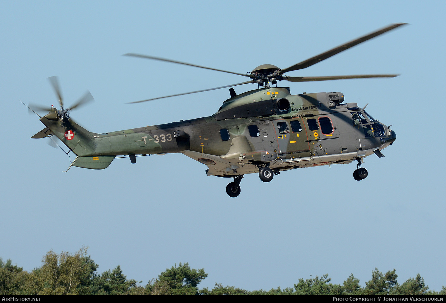 Aircraft Photo of T-333 | Eurocopter TH98 Cougar (AS-532UL) | Switzerland - Air Force | AirHistory.net #216986