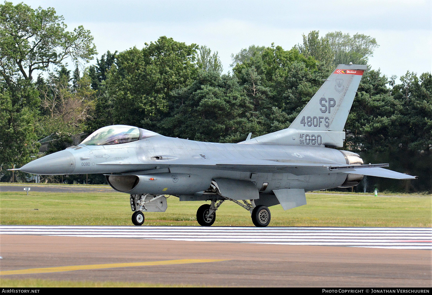 Aircraft Photo of 96-0080 / AF96-080 | Lockheed Martin F-16CJ Fighting Falcon | USA - Air Force | AirHistory.net #216991