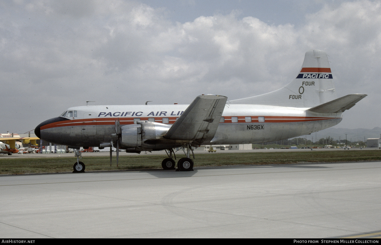 Aircraft Photo of N636X | Martin 404 | Pacific Air Lines | AirHistory.net #216992