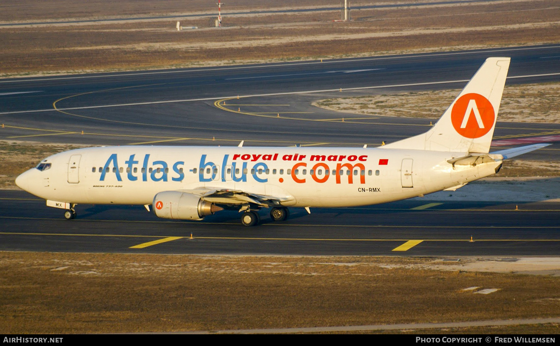 Aircraft Photo of CN-RMX | Boeing 737-4B6 | Atlas Blue | AirHistory.net #217004