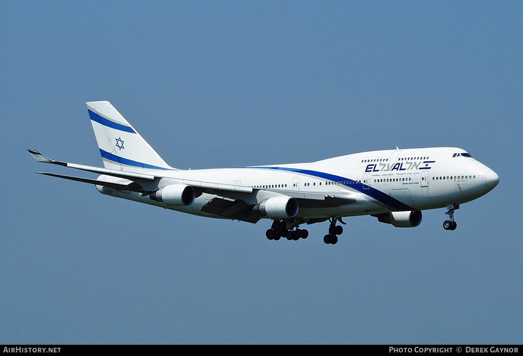 Aircraft Photo of 4X-ELD | Boeing 747-458 | El Al Israel Airlines | AirHistory.net #217033