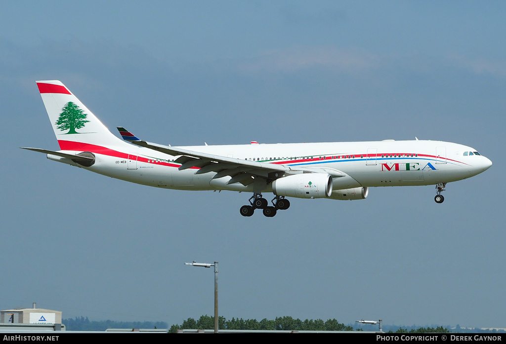 Aircraft Photo of OD-MEB | Airbus A330-243 | MEA - Middle East Airlines | AirHistory.net #217034