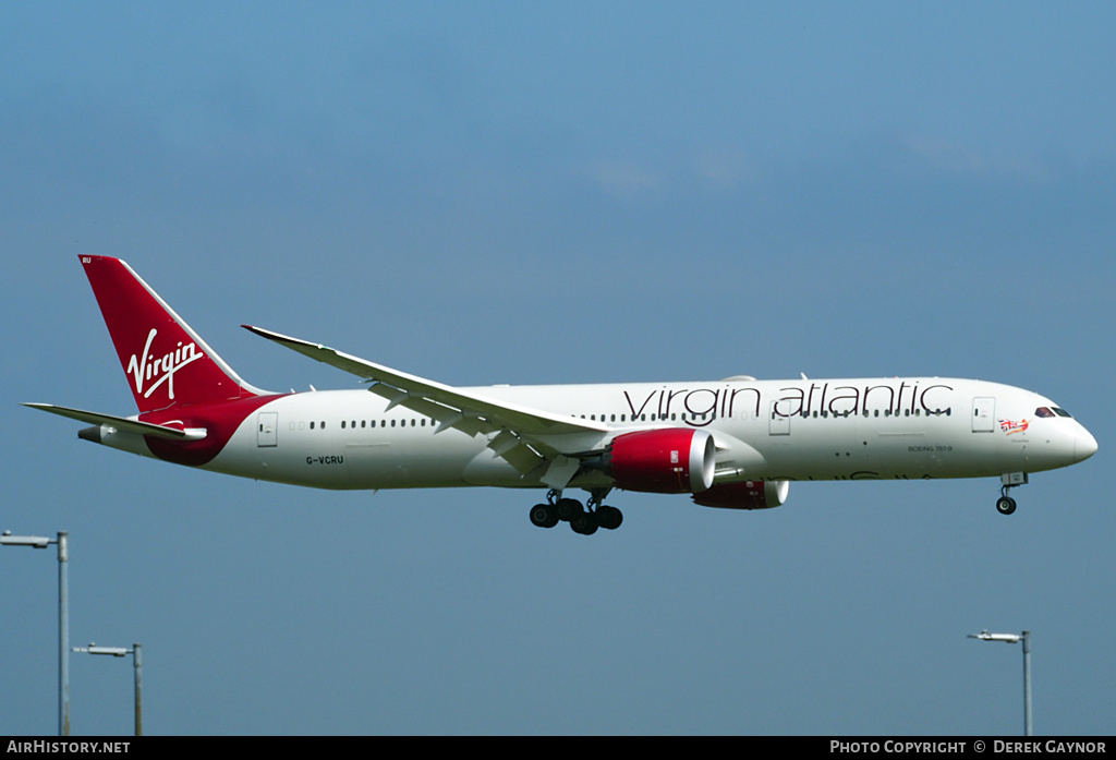 Aircraft Photo of G-VCRU | Boeing 787-9 Dreamliner | Virgin Atlantic Airways | AirHistory.net #217035