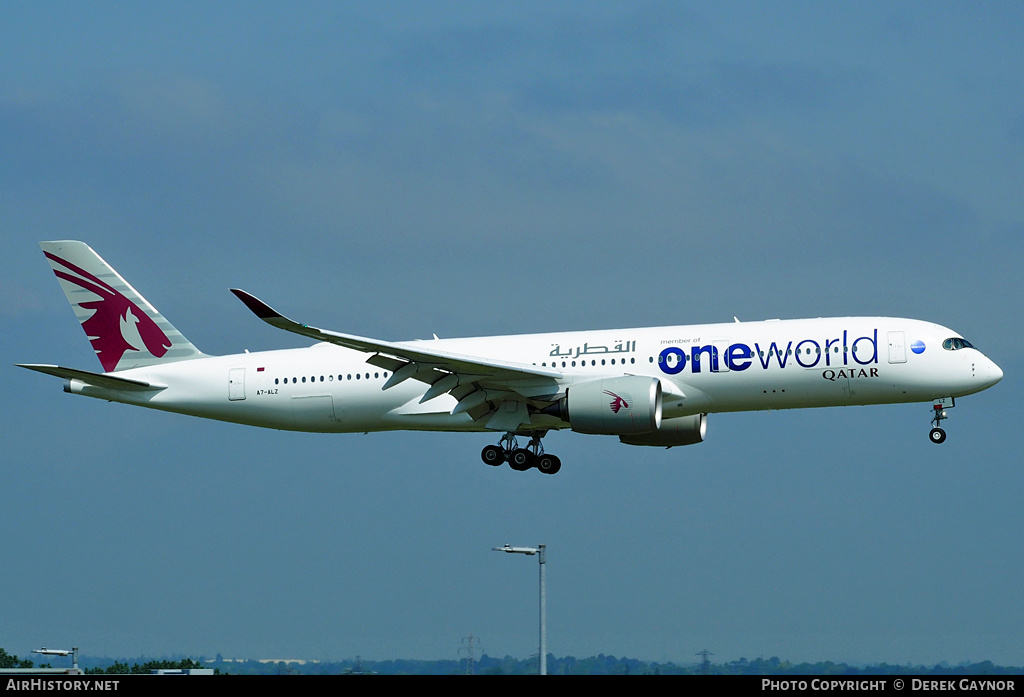 Aircraft Photo of A7-ALZ | Airbus A350-941 | Qatar Airways | AirHistory.net #217052