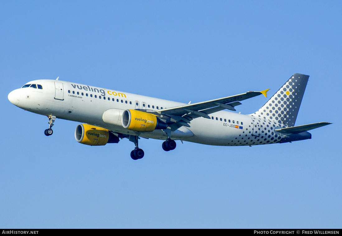 Aircraft Photo of EC-JDO | Airbus A320-214 | Vueling Airlines | AirHistory.net #217062