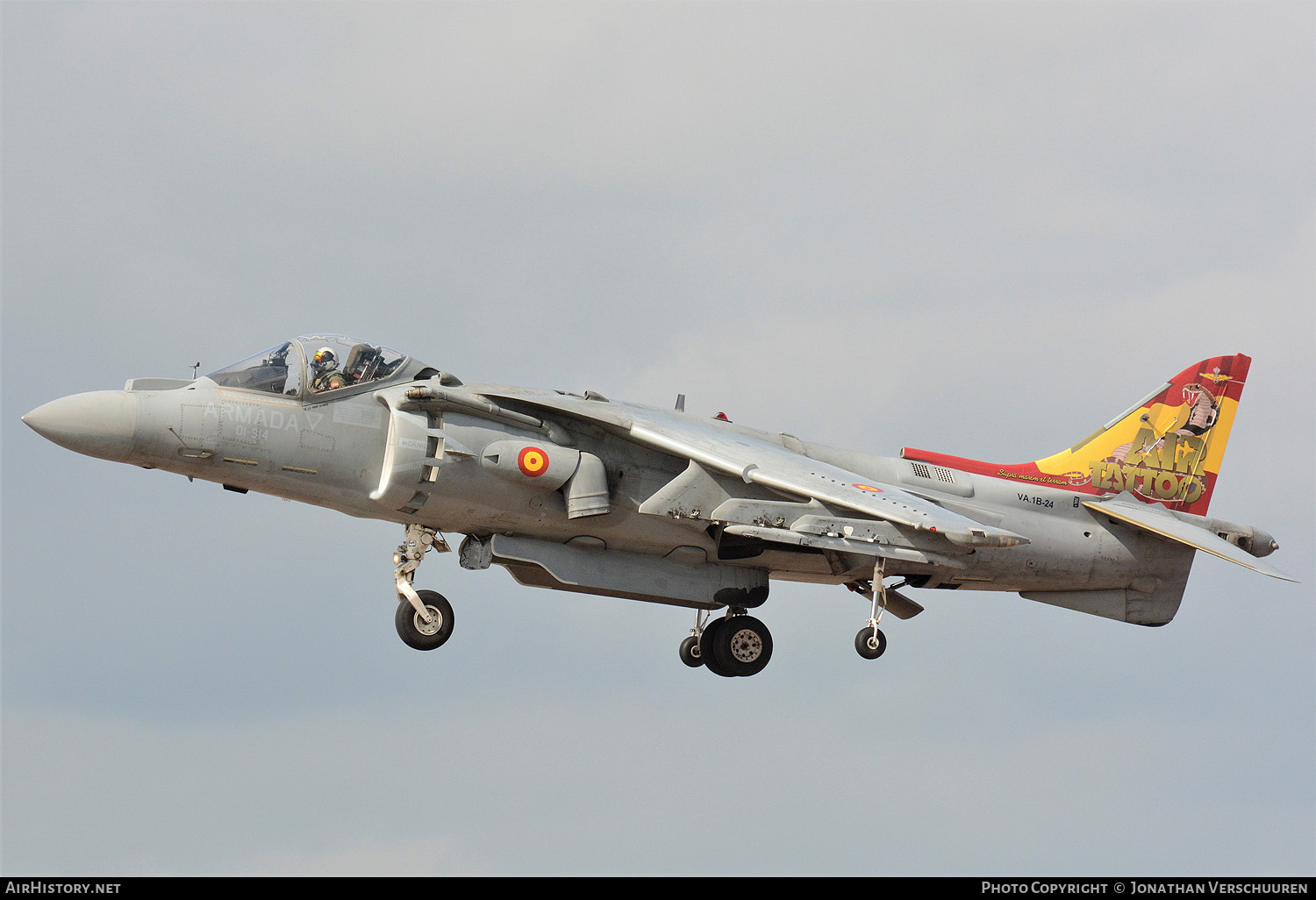 Aircraft Photo of VA1B-24 | McDonnell Douglas EAV-8B Matador II+ | Spain - Navy | AirHistory.net #217064