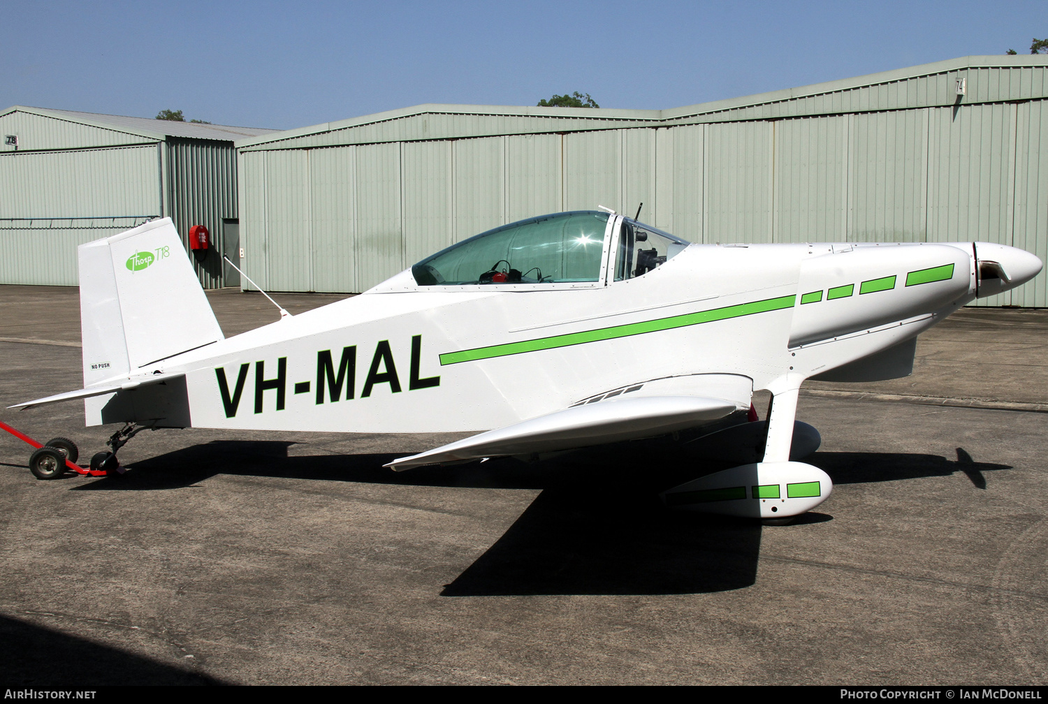 Aircraft Photo of VH-MAL | Thorp T-18 Tiger | AirHistory.net #217067