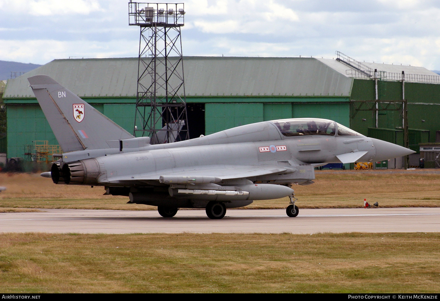 Aircraft Photo of ZJ815 | Eurofighter EF-2000 Typhoon T3 | UK - Air Force | AirHistory.net #217087