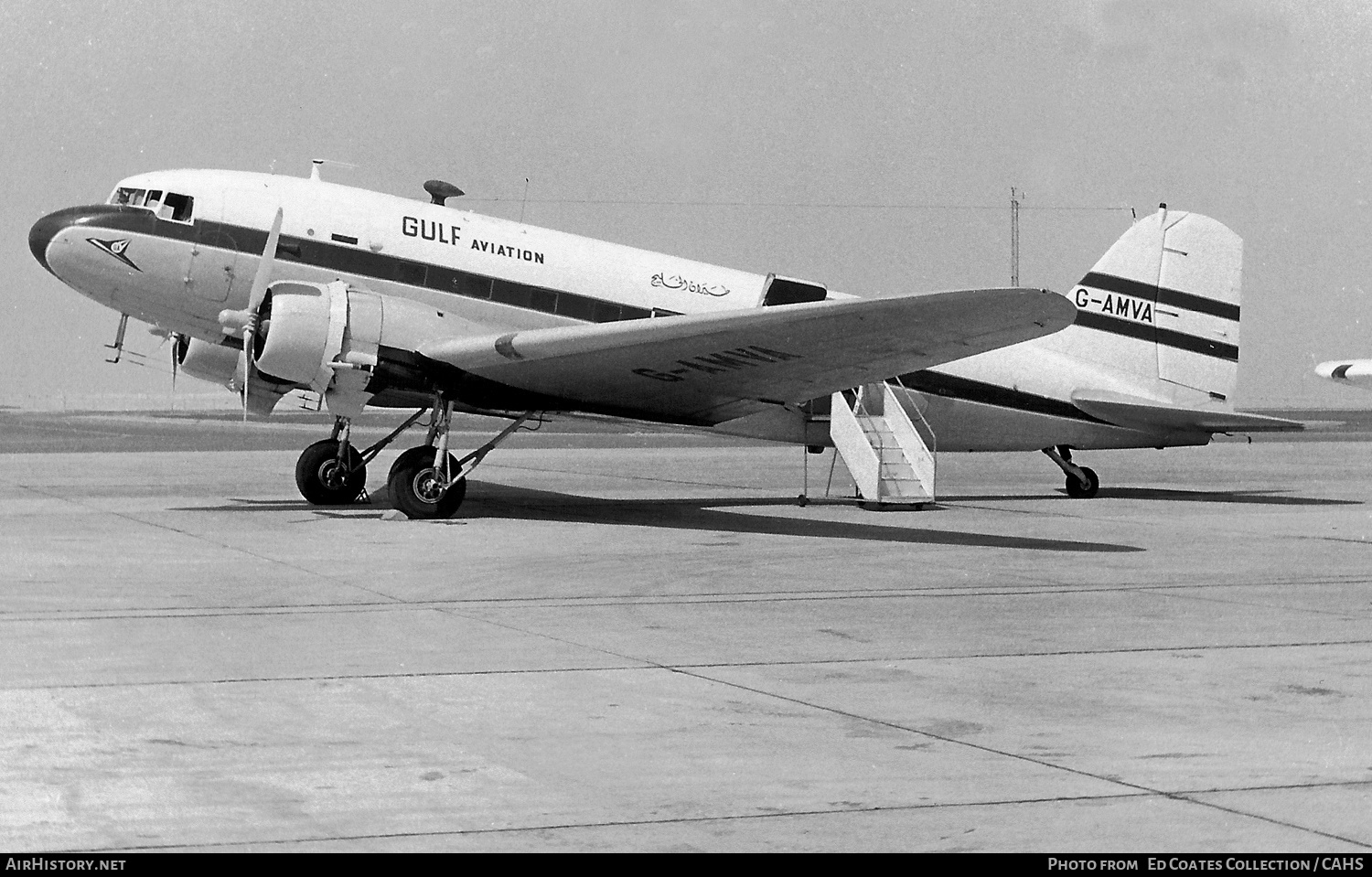 Aircraft Photo of G-AMVA | Douglas C-47B Skytrain | Gulf Aviation | AirHistory.net #217093