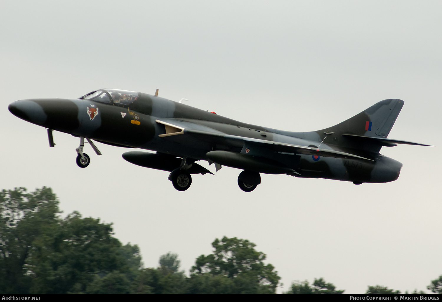 Aircraft Photo of G-BVGH / XL573 | Hawker Hunter T7 | UK - Air Force | AirHistory.net #217095