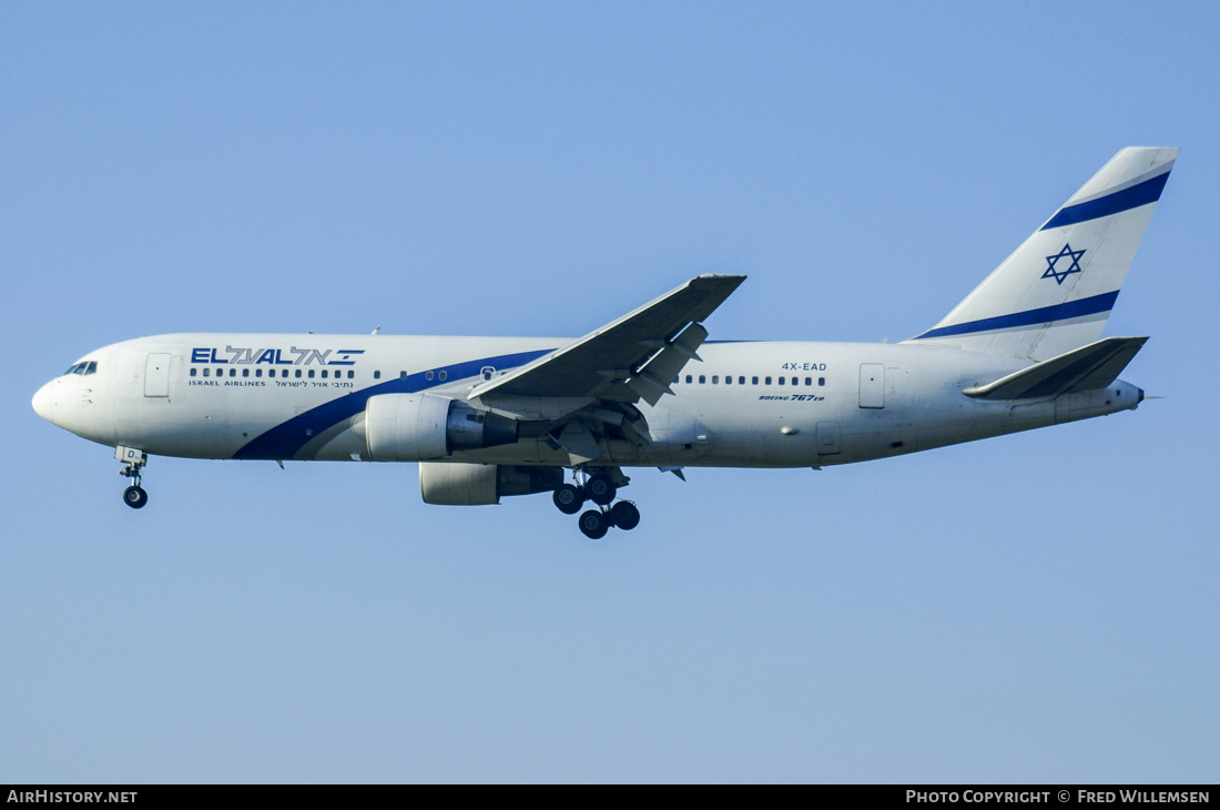 Aircraft Photo of 4X-EAD | Boeing 767-258/ER | El Al Israel Airlines | AirHistory.net #217100