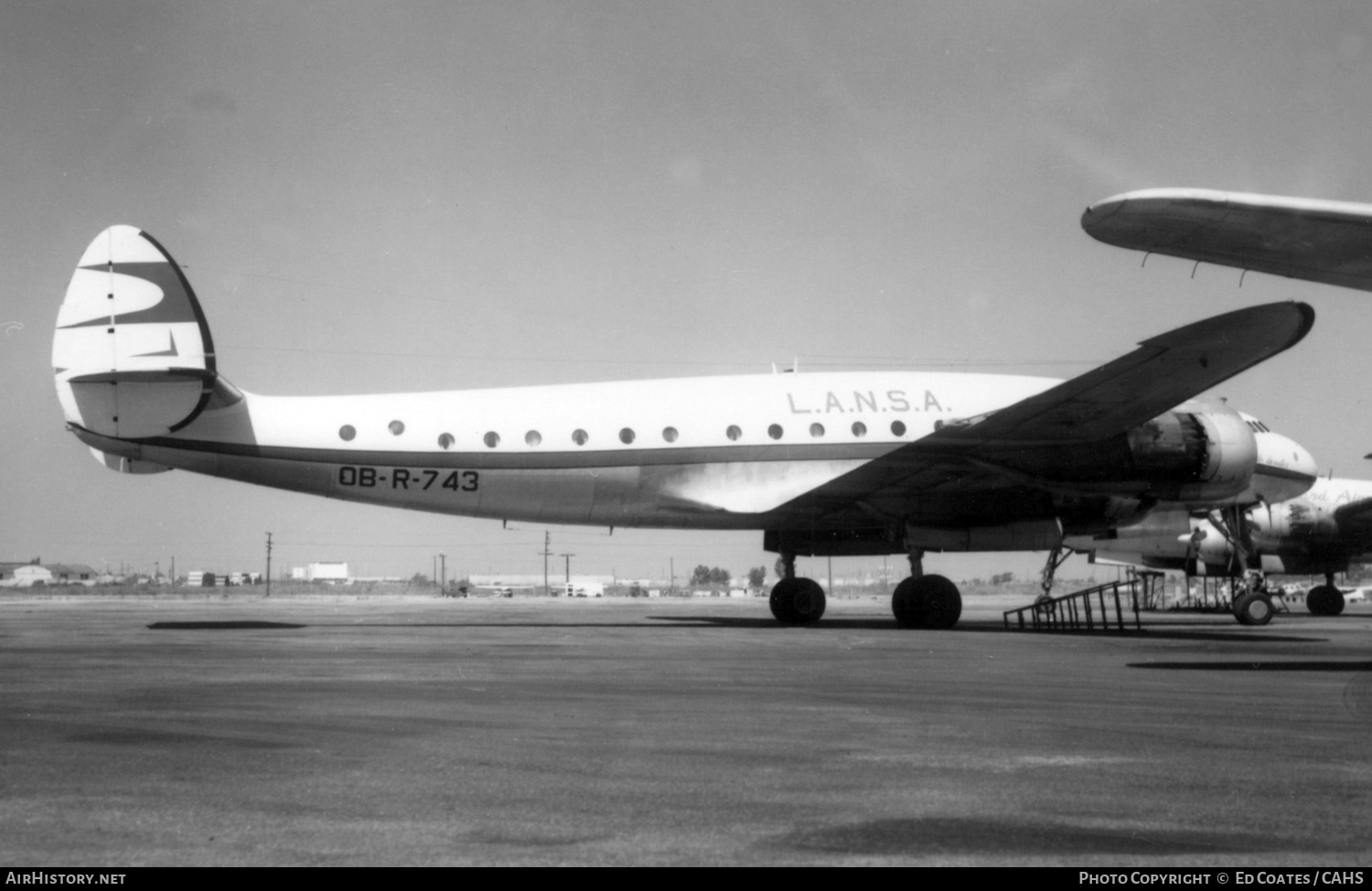 Aircraft Photo of OB-R-743 | Lockheed L-749A Constellation | Líneas Aéreas Nacionales - LANSA | AirHistory.net #217106